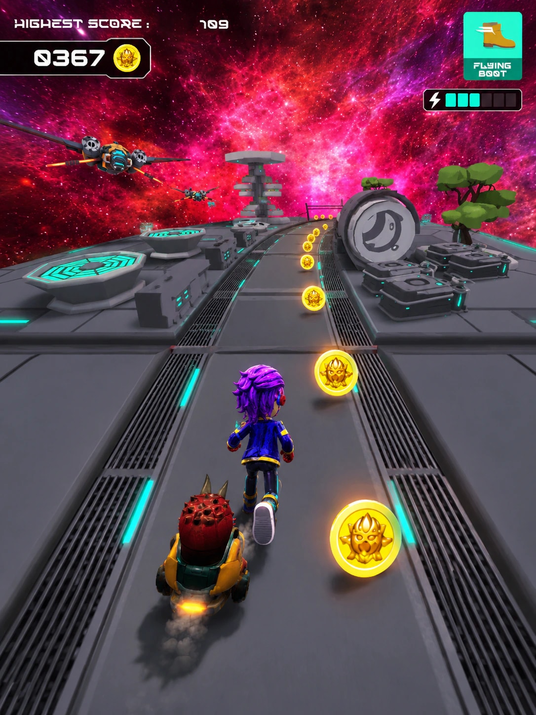 Gamers Runner feature capture
