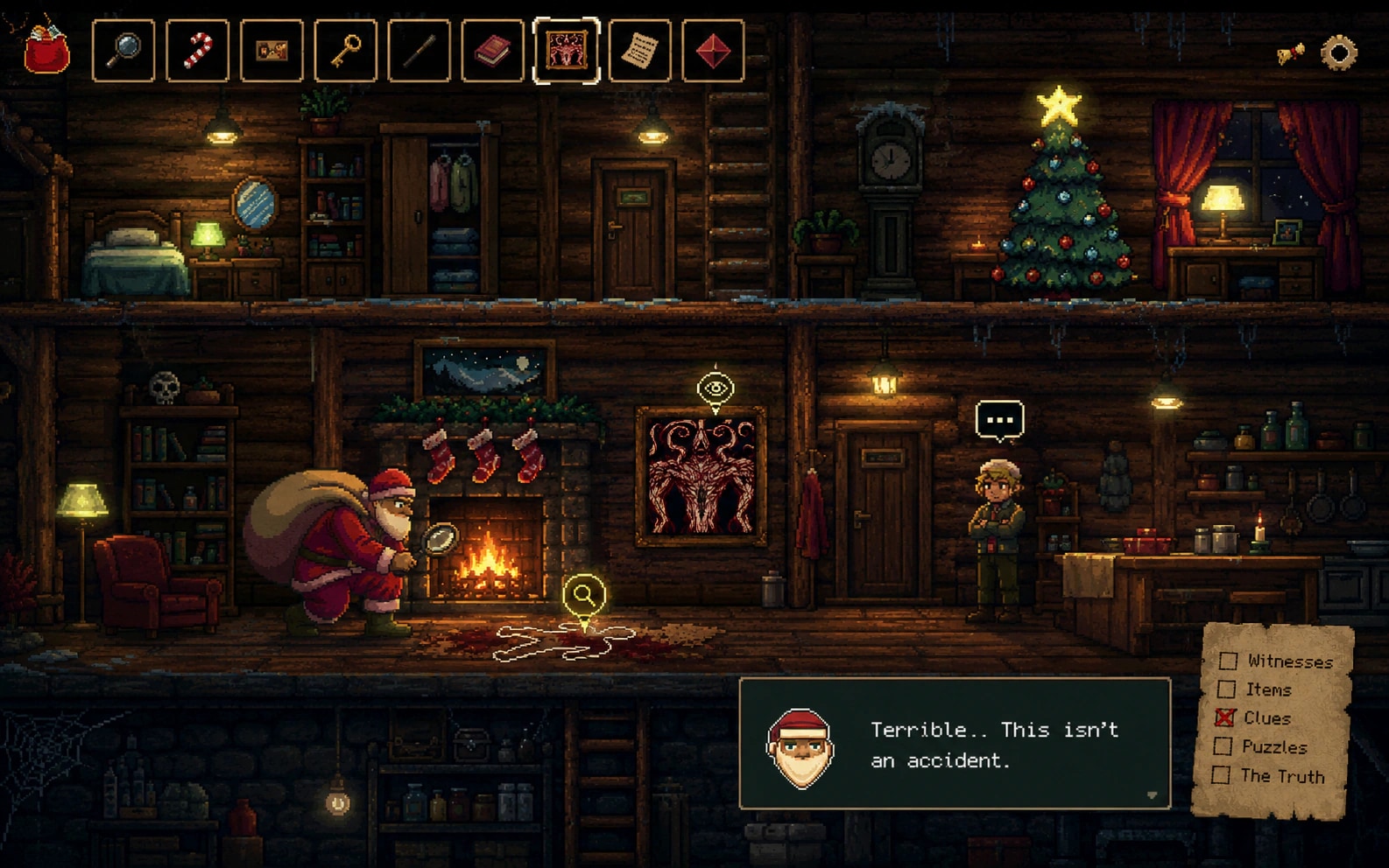 Santa's Job Gone Wrong key art