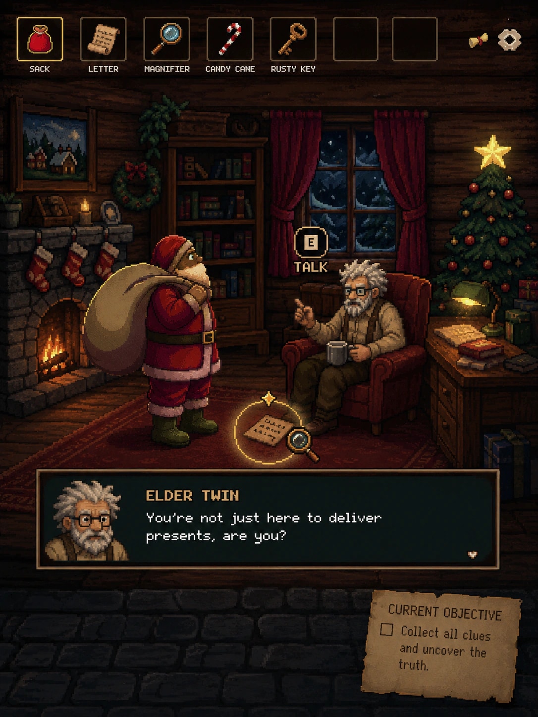 Santa's Job Gone Wrong feature capture
