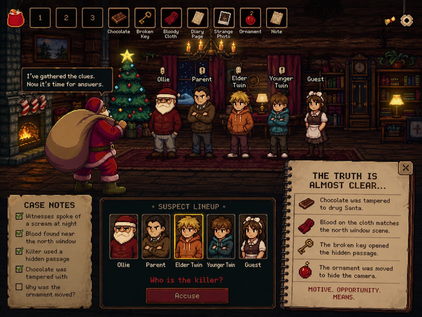 Santa's Job Gone Wrong system capture
