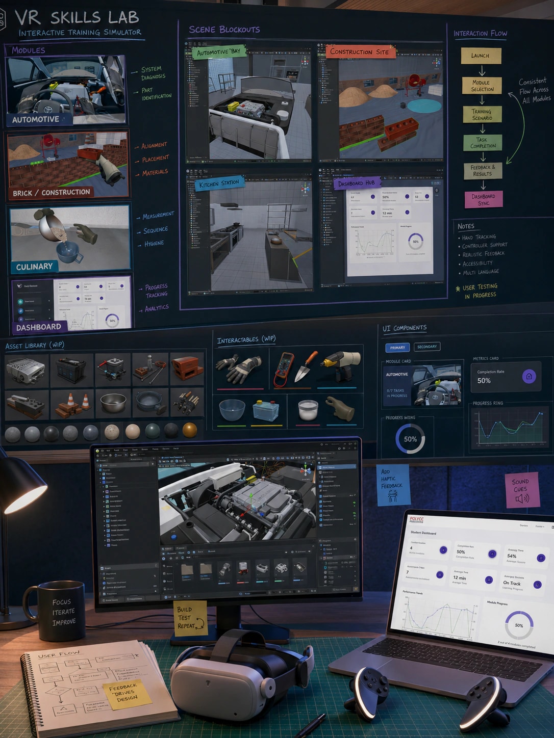 VR Training Simulation (KKM) behind the build capture